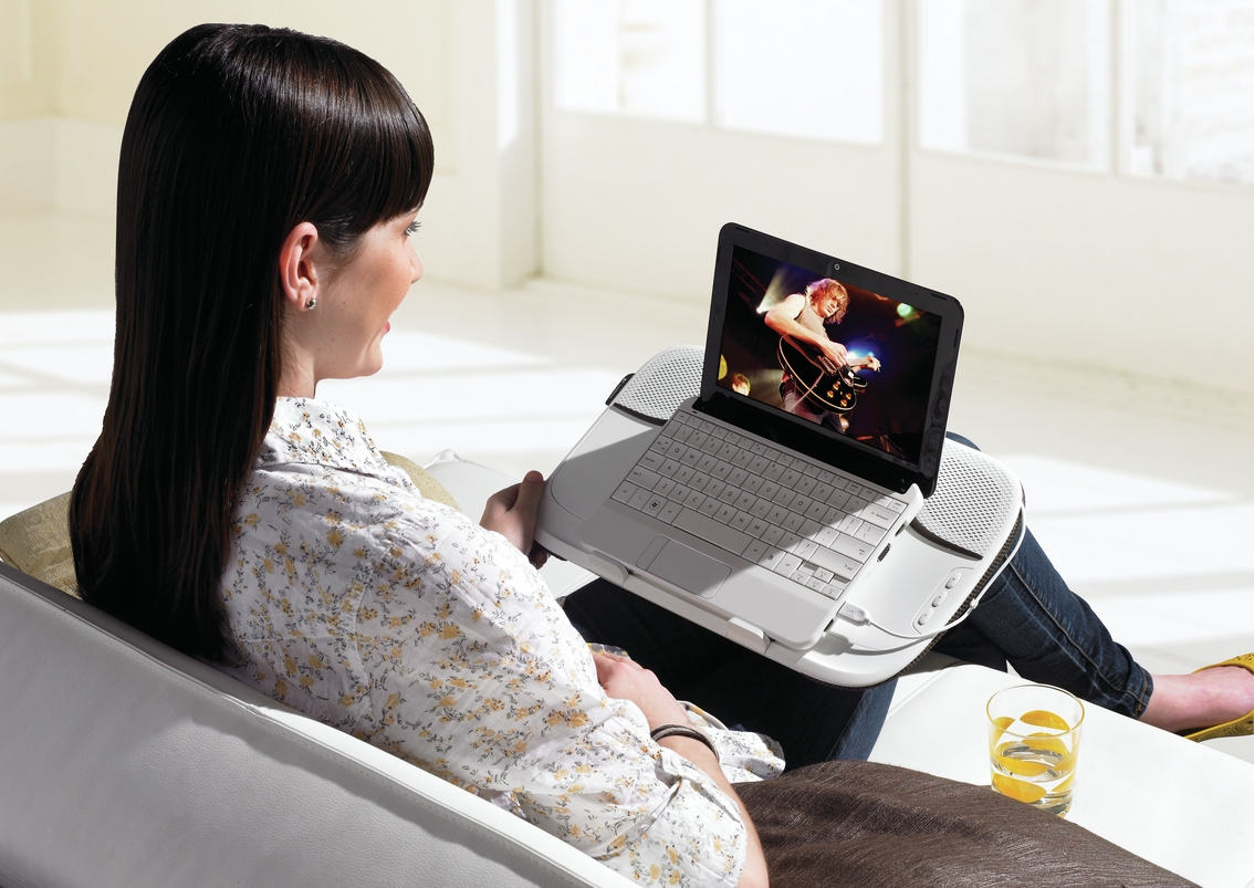 Logitech S Newest Addition To The Speaker Lapdesk Family The