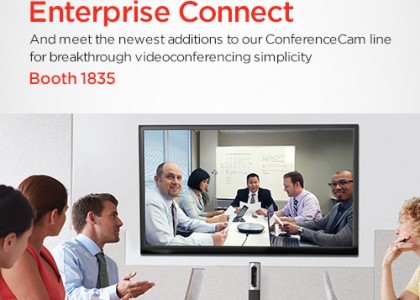 How Can Your Enterprise Improve Collaboration in One Simple Step? See Logitech at Enterprise Connect.