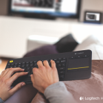 Enjoy Your Living Room Entertainment With The Logitech Wireless Touch Keyboard K400 Plus