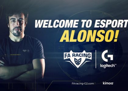 Two-Time F1 World Champion, Fernando Alonso joins forces with Logitech G, G2 Esports to launch sim racing team