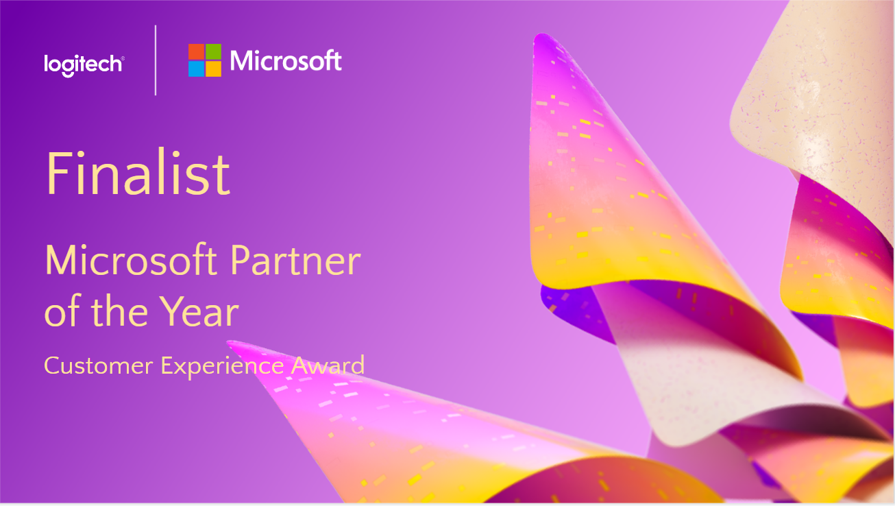 Logitech Recognized as a Finalist of 2022 Microsoft Customer Experience Partner of the Year