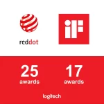 Logitech Honored with Seventeen iF Design Awards and Twenty-Five Red Dot Awards for Outstanding Design